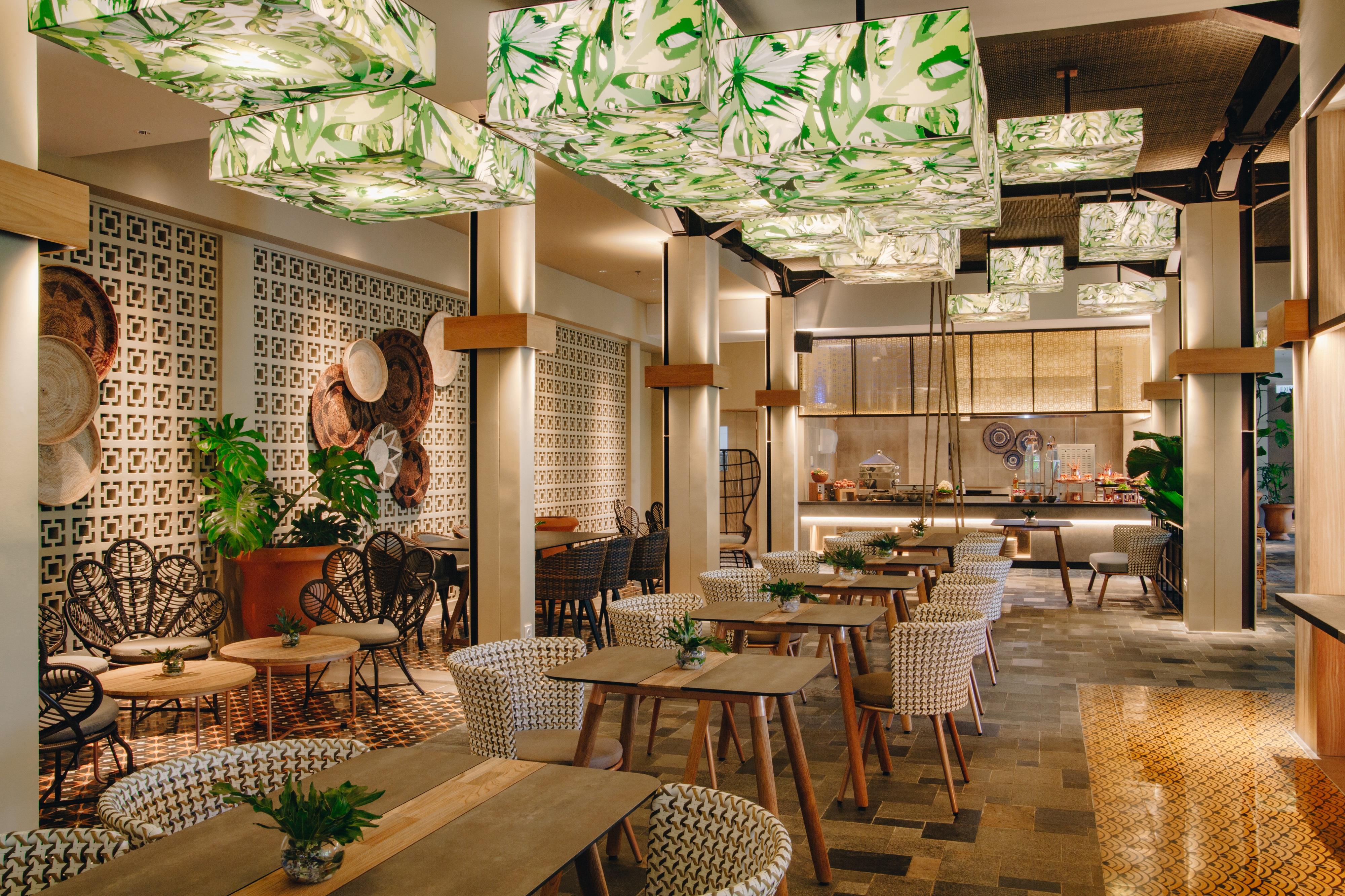 מלון פונקאק The Botanica Sanctuary מראה חיצוני תמונה The interior of the restaurant